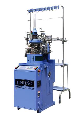 GD-WSC Double Cylinder 2 Feeders High Speed Computerized Links Scoks Tricô Machine